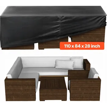 Krycí plachta VEVOR Ochranný potah na zahradní nábytek 279x213x71 cm, Oxford 420D