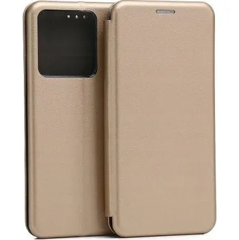 Pouzdro na mobilní telefon Pouzdro s klopou Beline pro Xiaomi Redmi Note 13 5G zlaté