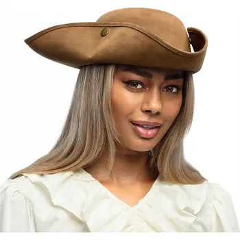 Klobouk Pirátský klobouk Boland 04350 hnědý