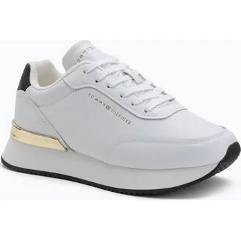 Dámské tenisky Dámské boty Tommy Hilfiger Chic Fashion Runner white/black