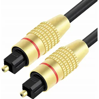 Audio kabel Optický kabel Novaza Tech Digitální audio kabel SPDIF Toslink 1m Toslink - Toslink 1 m