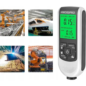 Měřič tloušťky laku APPIO 0-2000 μ m s vestavěnou sondou