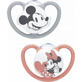 dudlíky Dudlík NUK anatomický silikon 6 m +