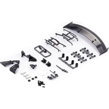 RC náhradní díl Killerbody Killerbody sada doplňků - spoilery, zrcátka, stěrače, antény