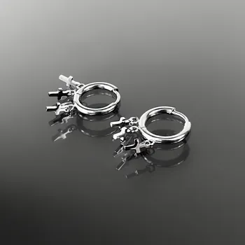 Náušnice Ocelové náušnice č. 894