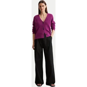 Dámský svetr Marc O'Polo Kardigan 506 6059 61069 Fialová Relaxed Fit M