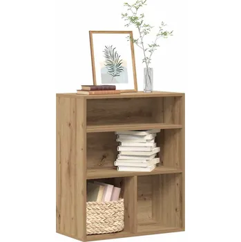 Knihovna vidaXL Knihovna 60x30x71,5 cm kompozitní dřevo [860315] Barva: dub artisan