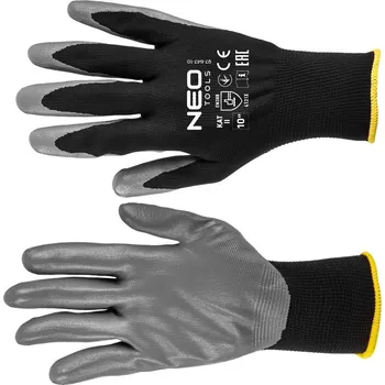 Pracovní rukavice Pracovní rukavice, polyester potažený Ntrylemxem, velikost 9