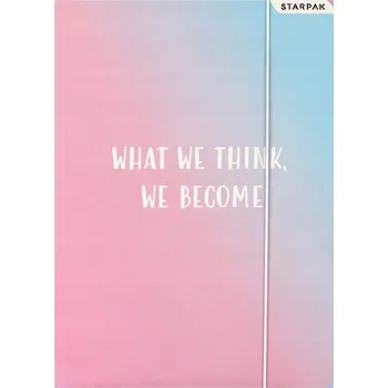 Desky s gumou A4 Starpak, školní desky s gumou, desky