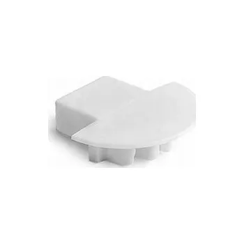 Příslušenství pro LED osvětlení Záslepka MICRO-K pro LED profil KLUŚ bílá plná