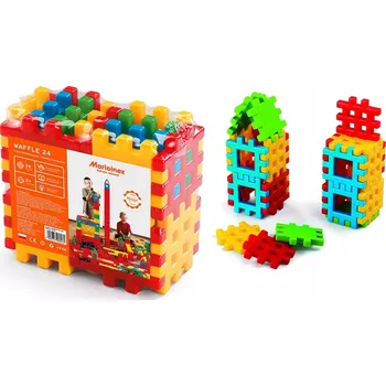 ostatní stavebnice Vzdělávací skládačka DĚTSKÉ STAVEBNICE Sada kostek Stavebnice Stavebnice