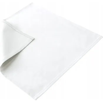 Prostěradlo Banketové ubrousky Bílé Banketovky Bavlna s polyesterem - 6 ks 40x40 cm