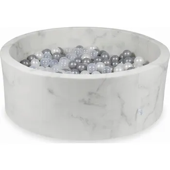Dětský bazének Suchý bazén s míčky Mimii Mramor 110 x 30 cm