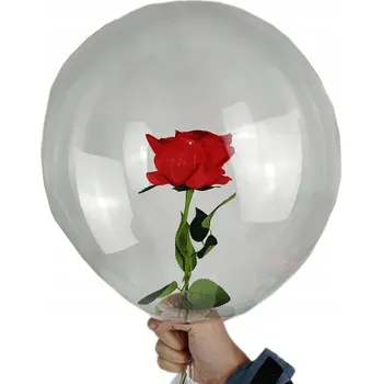 Balónek Průhledný Kulatý balónky 10 ks. Průhledná koule velká 50 cm