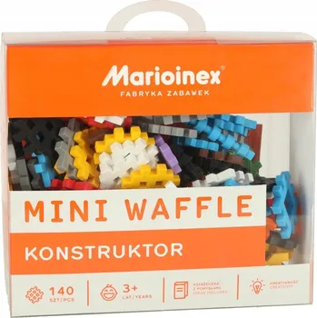 ostatní stavebnice Konstrukční sada kostek Stavebnice pro chlapce Mini Wafle Konstruktor 140