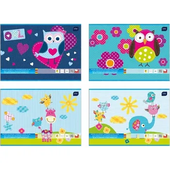 Barevný papír Barevný papír B4 Interdruk, sada 8 listů, 170 g/m2 – papír pro rukodělné aktivity, umělecké a dekorační účely