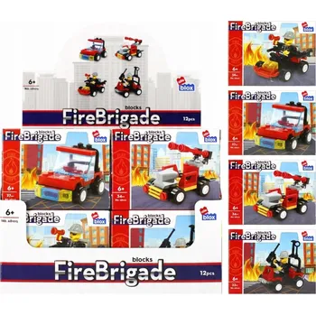 ostatní stavebnice STAVEBNICE PRO DĚTI 27-36 dílků HASIČI alleBLOX