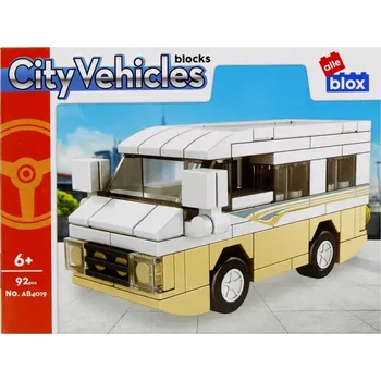 ostatní stavebnice STAVEBNÍ STAVEBNICE pro DĚTI OD 6 LET SADA 92 DÍLŮ alleBLOX CAMPER