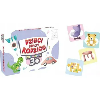 Desková hra Stolní hra DĚTI PROTI RODIČŮM MEMORKY 3+ SPOLEČENSKÉ HRY PÁRTY HRY PRO CELOU RODINU RODINNÁ HRA HRY NA LOGICKÉ MYŠLENÍ INTEGRAČNÍ HRY SADA Trefl