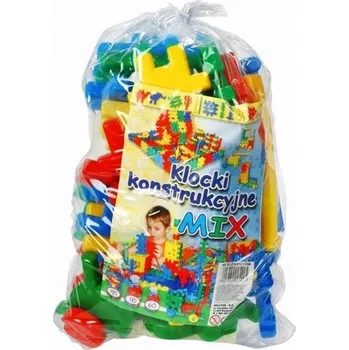 ostatní stavebnice BAREVNÉ stavební STAVEBNICE VAFLE pro DĚTI, sada 40 dílků CZAKO