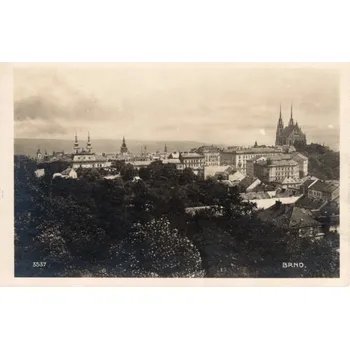 Stará Pohlednice BRNO 3537, 1925 (Černobílá fotopohlednice)