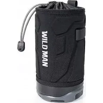 brašna na kolo WILDMAN cestovní taška na klec na láhev na řídítka kola 1L R1 černá