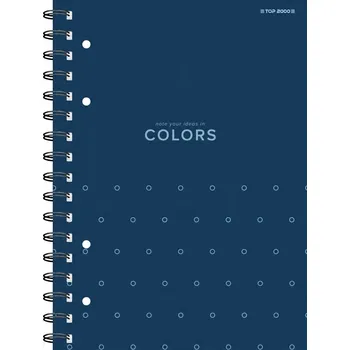 Sešit Sešit A4 s linkami Hamelin, modrý, měkká vazba, 100 listů