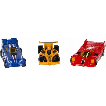 autíčko SADA MALÝCH ZÁVODNÍCH AUT AUTA mix barev . MEGA CREATIVE