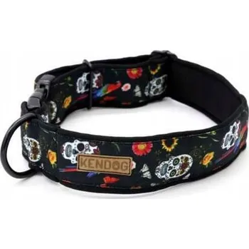 Obojek pro psa Ručně vyrobený obojek pro psa "Lebky" 5 cm L