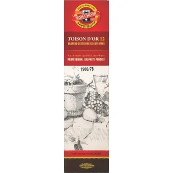 Grafitová tužka KOH-I-NOOR TUŽKY NA SKICOVÁNÍ SADA TUŽEK 7B