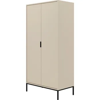 Šatní skříň Elegantní Skříň Kašmír, Černé Nohy - Moderní Design