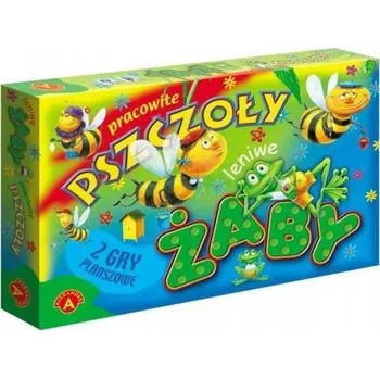 Desková hra Společenská hra Pilné Včely – Líné Žáby, rodinné hry pro děti, společenská hra pro děti, vzdělávací hry pro děti, společenské hry pro 4leté děti Kukuryku