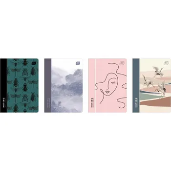 Sešit Sešit A5 s linkami, měkká vazba, školní potřeby A5 Interdruk, 80 listů