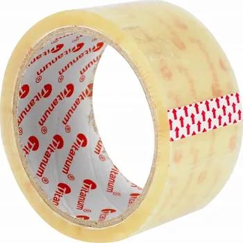 Lepicí páska BALICÍ PÁSKA průhledná 48mm x 66m sada 6 kusů Titanum AKRYLOVÉ LEPIDLO