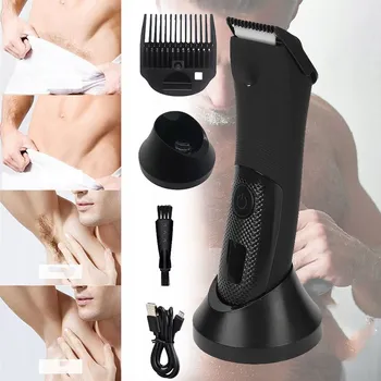 STROJEK ZASTŘIHOVAČ HOLICÍ STROJEK NA VLASY VOUSY TĚLO SADA HOLICÍ STROJEK