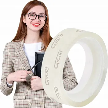 Lepicí páska GRAND Kancelářská lepicí páska 12 KUSŮ Průhledná