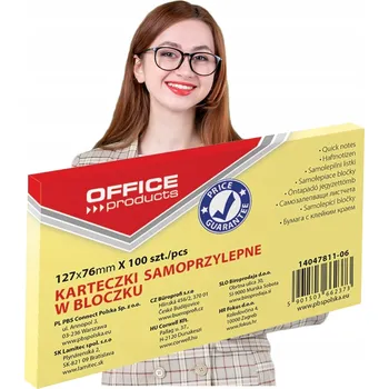 SAMOLEPICÍ PAPÍRKY NA POZNÁMKY ŠKOLNÍ BLOK