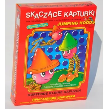 Desková hra Stolní hra SKÁKAJÍCÍ ČEPICE 4+ DOVEDNOSTNÍ STRATEGICKÁ HRA SPOLEČENSKÉ HRY PRO CELOU RODINU INTEGRAČNÍ HRY PRO LOGICKÉ MYŠLENÍ HRY PRO PŘÁTELE Samo-pol