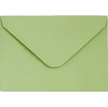 Obálka DEKORATIVNÍ OBÁLKY bez lepení 70 x 100 mm zelené 10 kusů GALERIE PAPIERU