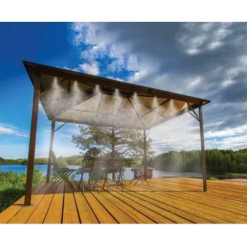 Zavlažovač BLACK LINE Zahradní vodní mlha - sada 12 m ECO-Z1012