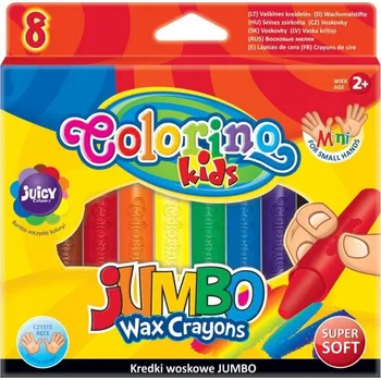 Dětské VOSKOVKY COLORINO 8 barev