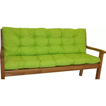 Podsedák Polstr na zahradní lavičku 150 cm - světle zelený melír - SLEVA 3% s kodem radost25