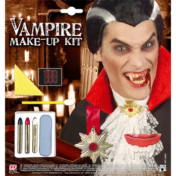 Sada pro líčení upíra – make-up, charakterizace na Halloween