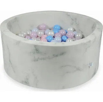 Suchý bazén Suchý bazén s míčky Mimii Mramor 90 x 40 cm