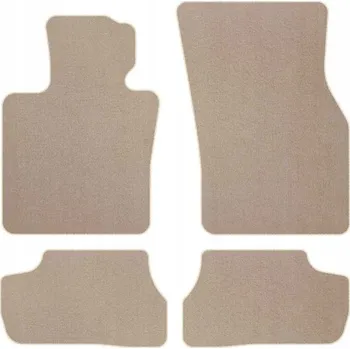 autokoberec Velurové autokoberce Edecor pro Mini Cooper IV F66 LUX B, 4 ks