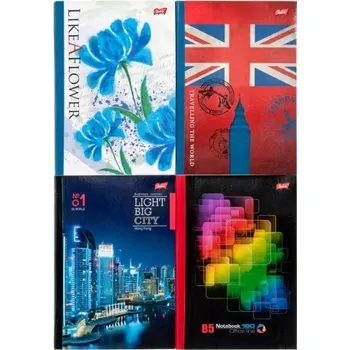 Sešit Sešit B5 s mřížkou, poznámkové bloky, školní sešity, bloky - sada Unipap, školní sešit s mřížkou, blok do školy, 160 listů