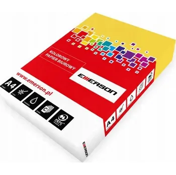 Kancelářský papír Barevný Kancelářský Papír Citronový Karton 1 Balení (Rysa)