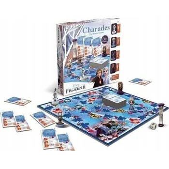 Desková hra Společenská hra ŠARÁDY: LEDOVÉ KRÁLOVSTVÍ II HRAČKA VZDĚLÁVACÍ SADA EDUKAČNÍ HRA PRO DĚTI HLAVOLAMY HRY PRO LOGICKÉ MYŠLENÍ HRAČKA ROZVOJOVÁ HRA LOGICKÉ HRY Kukuryku