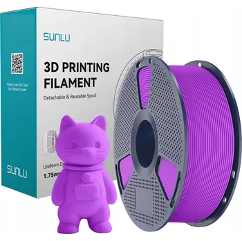 Filament FILAMENT SUNLU PLA MATNÝ FIALOVÝ 1KG