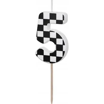Dortová svíčka Narozeninová SVÍČKA Číslice Číslice SVÍČKY Pro Děti Na dort Číslice 5 LUX